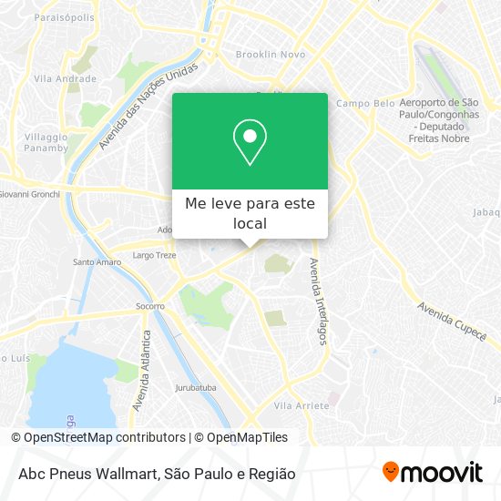 Abc Pneus Wallmart mapa