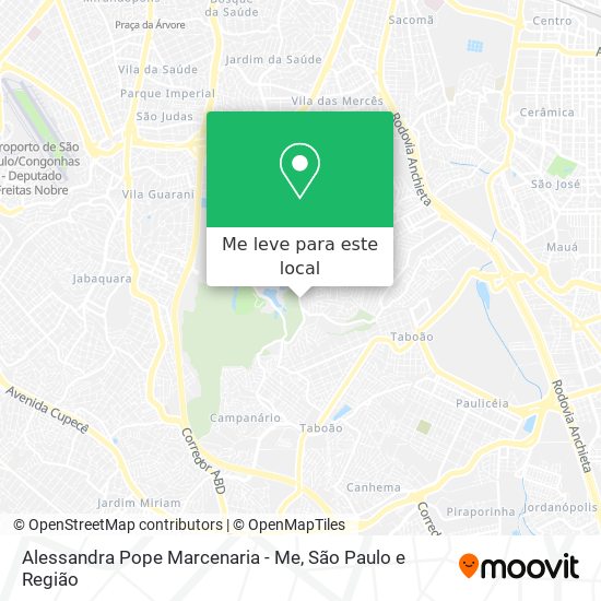 Alessandra Pope Marcenaria - Me mapa