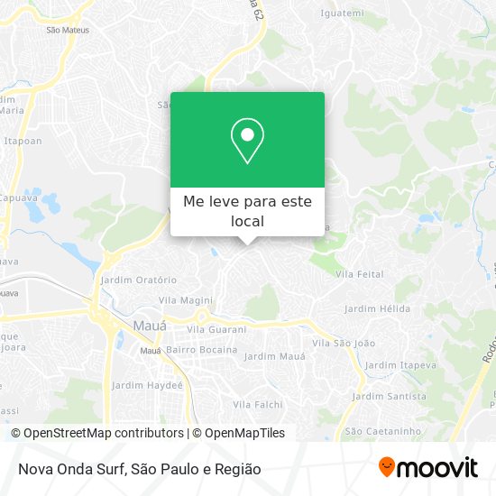 Nova Onda Surf mapa