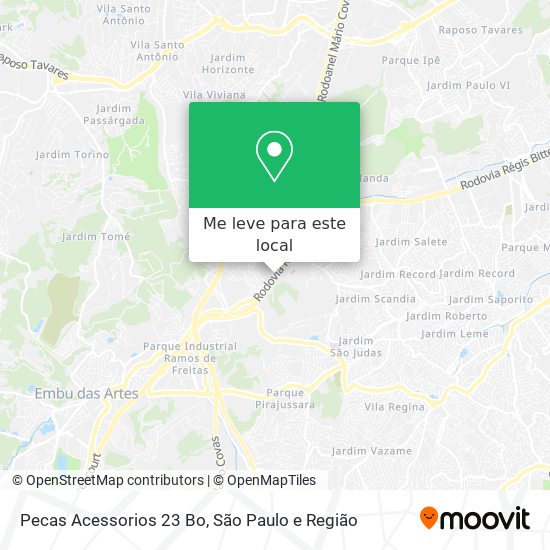 Pecas Acessorios 23 Bo mapa