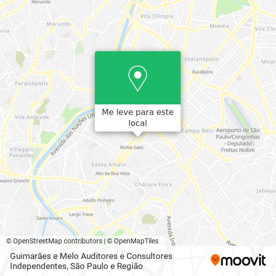 Guimarães e Melo Auditores e Consultores Independentes mapa