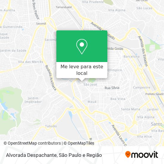 Alvorada Despachante mapa