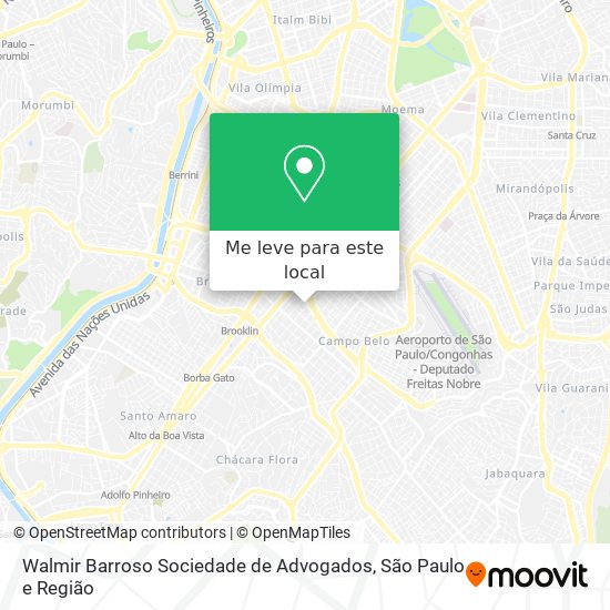 Walmir Barroso Sociedade de Advogados mapa