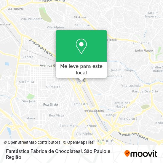 Fantástica Fábrica de Chocolates! mapa