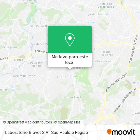 Laboratorio Biovet S.A. mapa