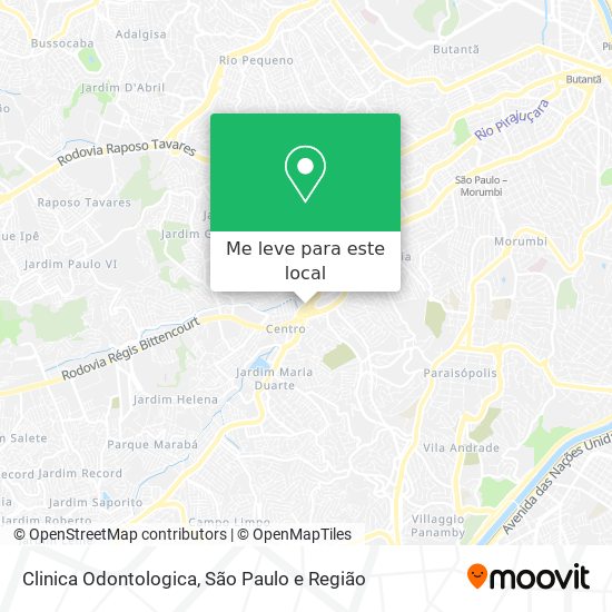 Clinica Odontologica mapa