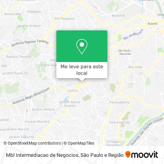 Mbl Intermediacao de Negocios mapa