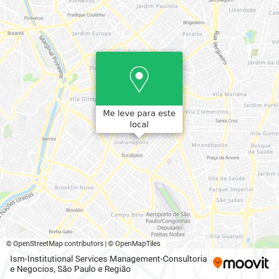 Ism-Institutional Services Management-Consultoria e Negocios mapa