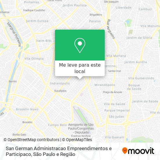 San German Administracao Empreendimentos e Participaco mapa