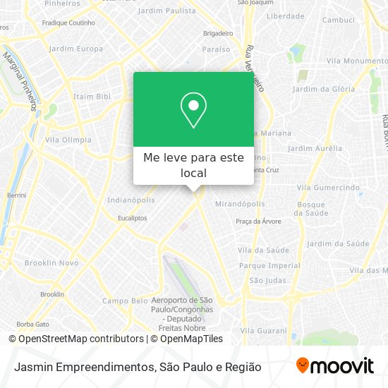 Jasmin Empreendimentos mapa