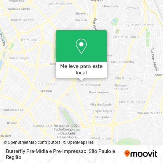 Butterfly Pre-Midia e Pre-Impressao mapa