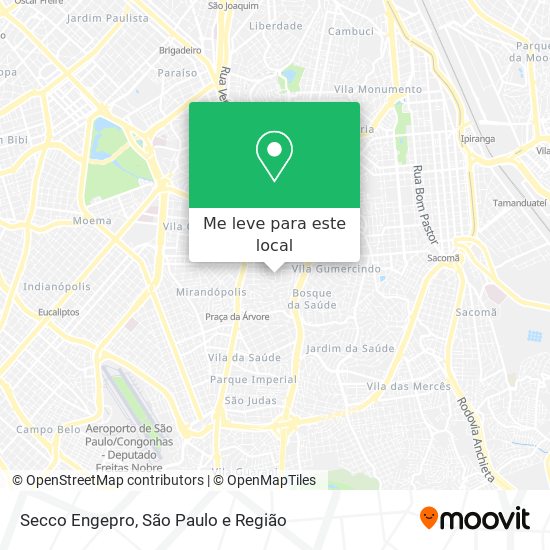 Secco Engepro mapa
