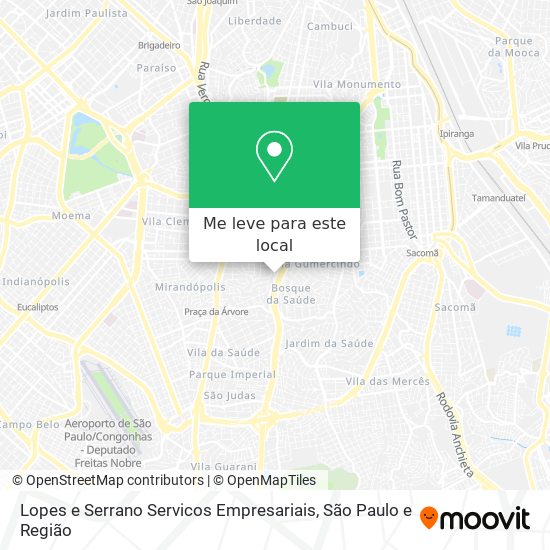 Lopes e Serrano Servicos Empresariais mapa