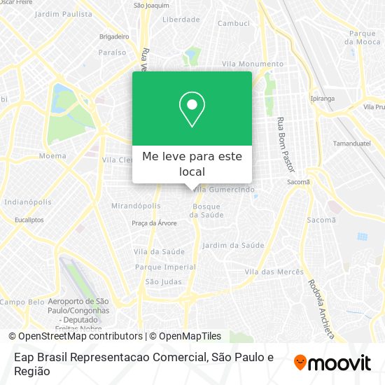 Eap Brasil Representacao Comercial mapa