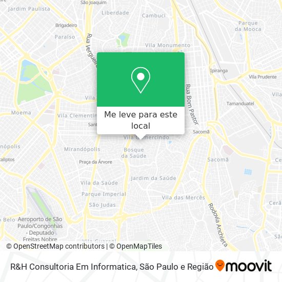 R&H Consultoria Em Informatica mapa