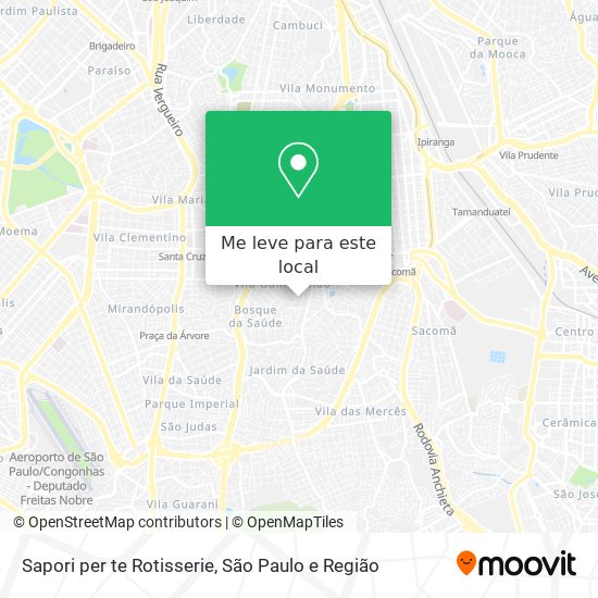 Sapori per te Rotisserie mapa