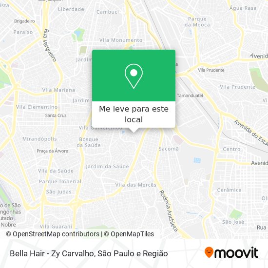 Bella Hair - Zy Carvalho mapa