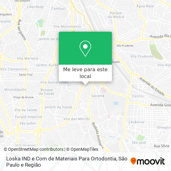 Loska IND e Com de Materiais Para Ortodontia mapa