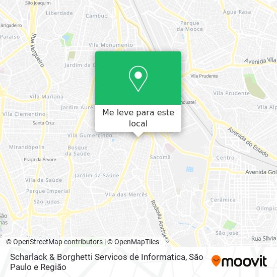 Scharlack & Borghetti Servicos de Informatica mapa