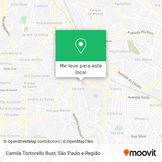 Camila Tortorello Bust mapa