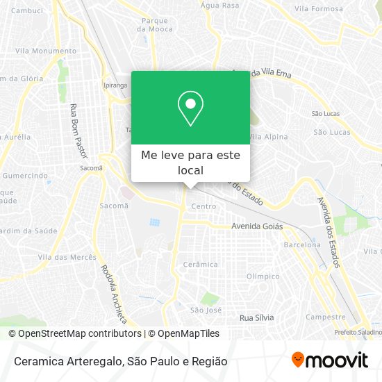 Ceramica Arteregalo mapa