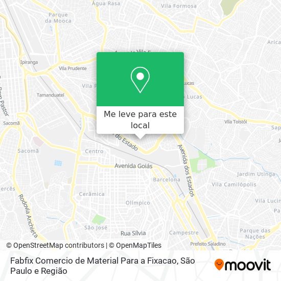 Fabfix Comercio de Material Para a Fixacao mapa