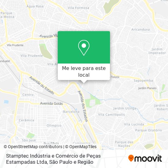 Stamptec Indústria e Comércio de Peças Estampadas Ltda mapa