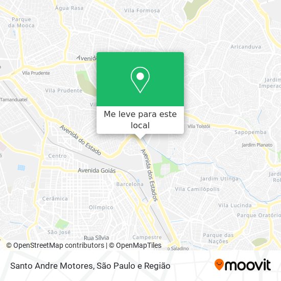 Santo Andre Motores mapa