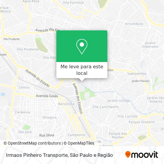 Irmaos Pinheiro Transporte mapa
