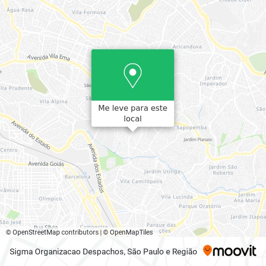Sigma Organizacao Despachos mapa