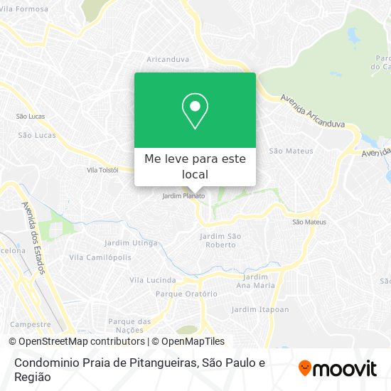 Condominio Praia de Pitangueiras mapa