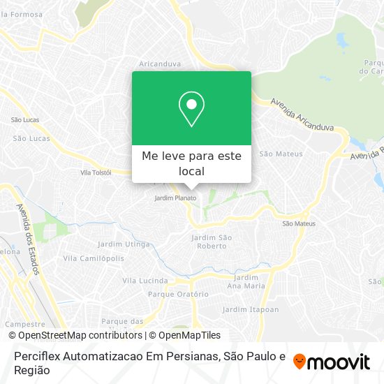 Perciflex Automatizacao Em Persianas mapa