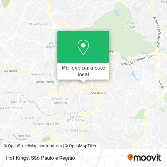 Hot Kings mapa