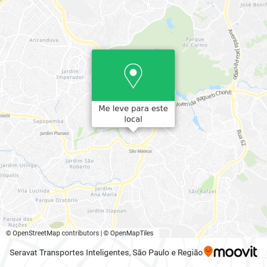 Seravat Transportes Inteligentes mapa