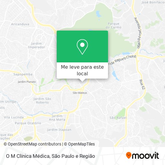 O M Clínica Médica mapa