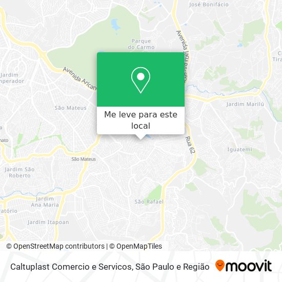 Caltuplast Comercio e Servicos mapa