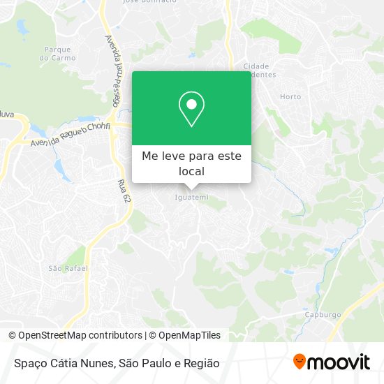 Spaço Cátia Nunes mapa