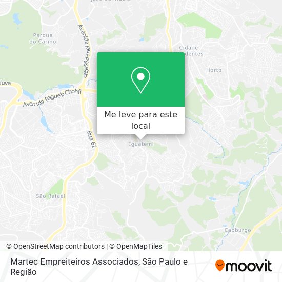 Martec Empreiteiros Associados mapa