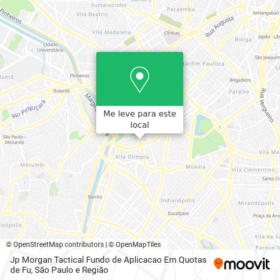 Jp Morgan Tactical Fundo de Aplicacao Em Quotas de Fu mapa