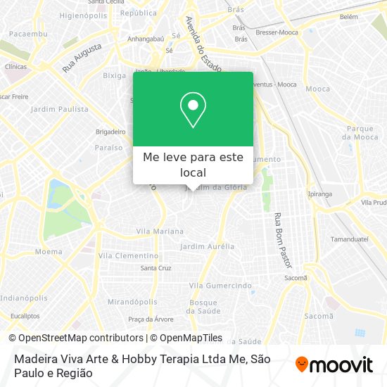Madeira Viva Arte & Hobby Terapia Ltda Me mapa