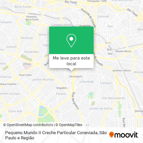 Pequeno Mundo II Creche Particular Coneviada mapa
