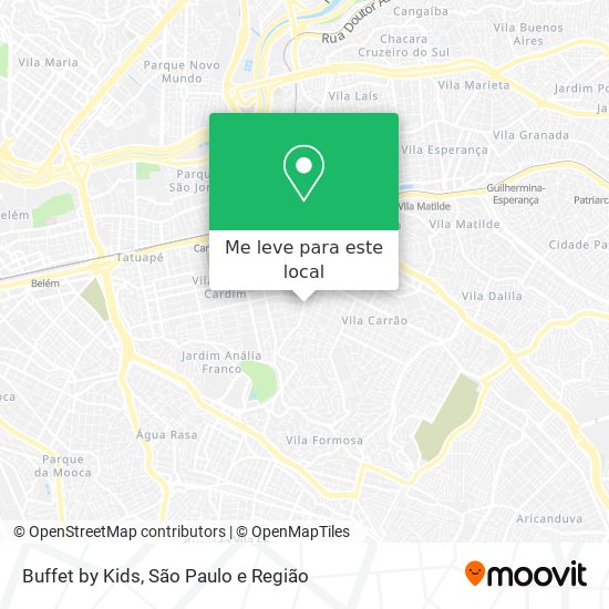 Buffet by Kids mapa
