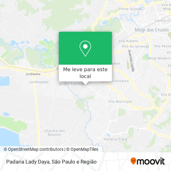 Padaria Lady Daya mapa
