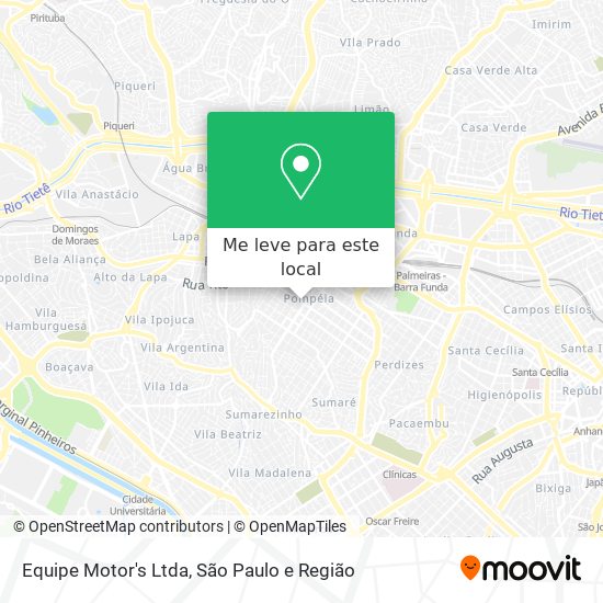 Equipe Motor's Ltda mapa