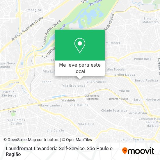 Laundromat Lavanderia Self-Service mapa