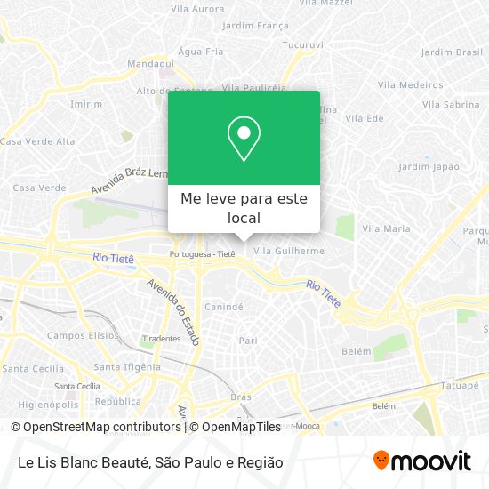 Le Lis Blanc Beauté mapa