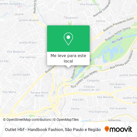 Outlet Hbf - Handbook Fashion mapa