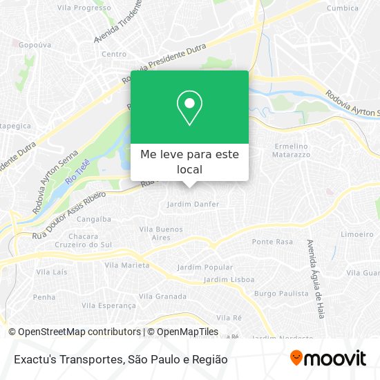 Exactu's Transportes mapa