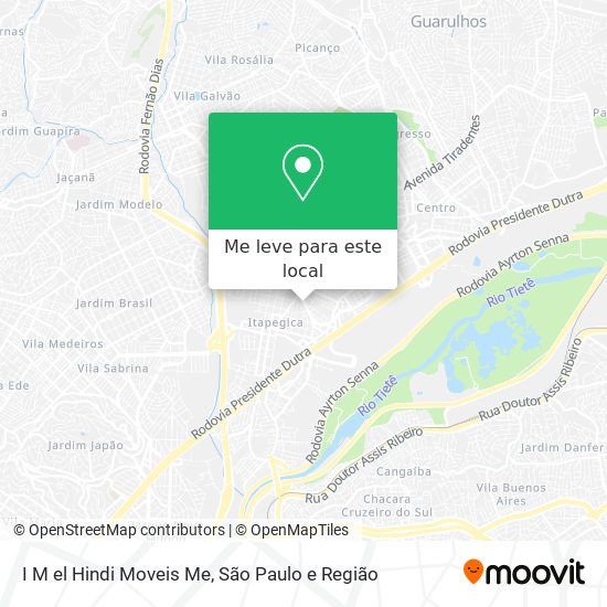 I M el Hindi Moveis Me mapa