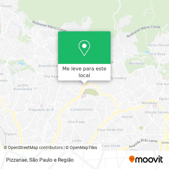 Pizzariae mapa